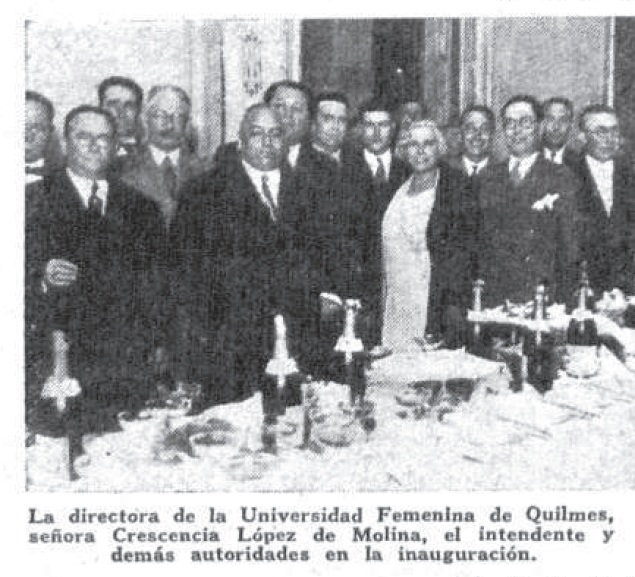 universidad femenina de Quilmes